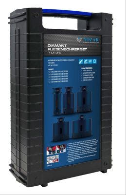 Zestaw Otwornic Nozar 5 x Ø 20 35 40 50 68 mm | PL6702285